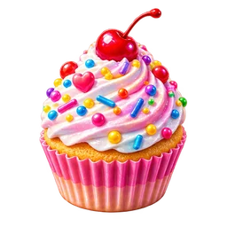 Frosted Cupcake symbol art